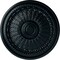 Ekena Millwork Brunswick Ceiling Medallion (Fits Canopies up to 4 1/2"), Hand-Painted Night Shade, 27"OD x 2 1/2"P CM27BRNSF - alternate 1